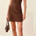 Reformation Davies Bustier Denim Mini Dress in size 2 Photo 9