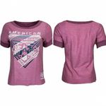 American Fighter  x Affliction Gladbrook Women’s T-Shirt Purple Size Medium Photo 1