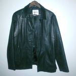 Andrew Marc NY L Womens Genuine Leather Button Down Jacket Photo 0