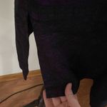 Chico's Chico’s oriental style shimmer printed mandarin collar Kaftan shirt jacket sz 8 Photo 8