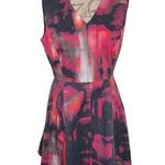 Piol Womens Dress Size Small Tie Dye Fit Flared Colorful Short Office Work Wear Photo 0