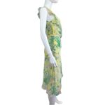 HYPE NWT Pastel Silk Floral Dress Size 6 Yellow Photo 3