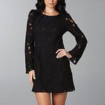 Miss Me MM Couture  Open Back‎ Royal Blue Long Sleeve Shift Dress Womens S… Photo 1