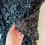 THE VAMPIRE'S WIFE x H&M Silver Lace Dress size XL Black Photo 11