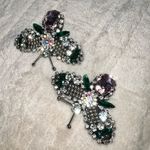 Pretty rhinestone butterfly shoe clips. So versatile. Black Size undefined Photo 6