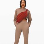 Lululemon RARE NWT On The Beat Belt Bag Sherpa Burt Orange Photo 4