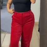 Ralph Lauren Polo Red Velvet Pants Photo 0