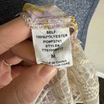 Timing Tropical Lace Trim Tie Front Shrug Photo 9