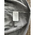 Talbots Size 1X Gray Animal Print 100% Merino Wool Long Sleeve Pullover Sweater Photo 7