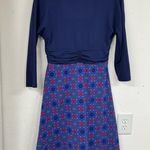 Title Nine  Blue Red Active Wear Dress Stretch Comfort Womens S Gorpcore Stretch Photo 5