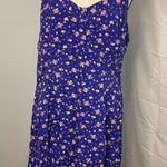 American Eagle  blue floral dress size‎ 16 Photo 0