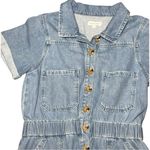 Gianni Bini  Tori Denim 100% Cotton Romper Photo 3