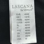 Lascana for Venus Black Viscose Cold Shoulder Lightweight Tee Dress Womens M Size M Photo 11