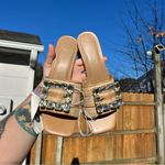 A New Day Nwt Size 9 Women's Kathleen Raffia Buckle Block Heels -  wedding summer Photo 6