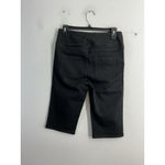 Diane Gilman Womans DG2  Bermuda Shorts Small Black Pullon Photo 1
