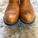 American Vintage  Brown Leather Western Boots size 7 men’s / 8 women’s Photo 5