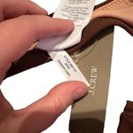 J.Crew  O-Ring‎ Tie-Shoulder Bikini Swim Top in Brown Sz 3XL Plus NEW Photo 4