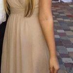 Christina Wu Taupe Formal Dress Photo 1