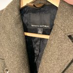 Banana Republic  Wool Blend Utility Blazer Jacket – Olive Military Style – size 0 Photo 3