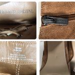 Franco Fortini Tan Suede Ankle Booties Photo 12