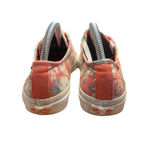 Vans Authentic Low Top Lace-up Pink/Multicolor Floral Sneakers Women's Size 8 Photo 5