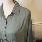 Lovestitch Smooth Sailing Button Up Tunic M Photo 5