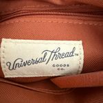 Universal Threads Universal Thread Brown Faux Leather Crossbody Bag with Exterior Pocket Photo 6
