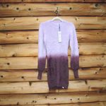 MINKPINK NWT Revolve  Two Tone Cozy Soft Sweater Knit Dress Photo 4