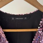 ZARA  Basic Pink Sequin Mini Dress Size Small Photo 2