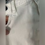 CAbi Jeans White Cropped Denim Casual Distressed Pockets Cuffed Shorts Sz 0 Photo 6