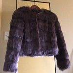 Juicy Couture Faux Mink Coat SZ XS org$398 Photo 0