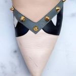 Fendi Bugs Faces leather flat pointed-toe mules sandal IT 37.5 US 7.5 Photo 8