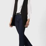 Topshop “Molly” Longline Sleeveless Blazer Vest Black Size 2 (UK 6 / EU 34) Photo 2