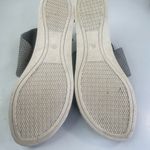 Eileen Fisher Grey Perforated Leather Women's Willow Platform Wedge Sandals 8.5 Photo 6