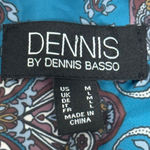 Dennis Basso Brown Floral Raincoat Women’s Size M Photo 5