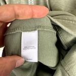 J.Jill  Cotton Blend Pullover Sweatshirt Kangaroo Pocket Olive Size Large Photo 6