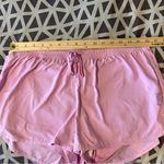 Juicy Couture Pink Lightweight Womens Drawstring Shorts Built In Briefs Size L Photo 9