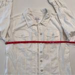Denim&Co Linen‎ Cotton Blend Button Up Jacket Size Medium Photo 4