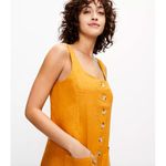 Lou & grey  100% Linen Button Pocket Tank Dress Size XS Photo 1