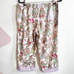Nick & Nora  Pajama Pants Short Sock Monkey Lounge Wear PJ‎ Bottoms Small Photo 2