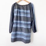 Lemlem Lucy Boho Mini Dress in Ocean Photo 7