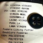 Armani Collezioni Bow Front Pin Stripe A-Line Skirt Midnight Size 10 Photo 14