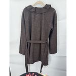 Cynthia Rowley Cynthia Rowley Wool Jacket Women Small Brown Ruffle Bohemian Academia Old Money Photo 5