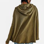 Free People Free Cloud Cardigan | Army Green | Size Large | EUC Photo 4
