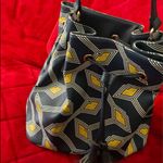 Ted Baker A Beautiful Blue Print Faux Leather  Clutch Women’s Handbag Photo 1