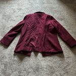 Nautica  Wool Blend Burgundy Button Front Peacoat SIZE XL Photo 5