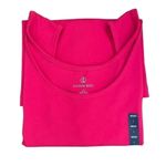 Lands' End Lands’ End Sleeveless Color Pink Cotton Essential Minimalist SZ L Photo 5