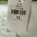 NWT Ralph Lauren Black Label White Athletic Stretchy Golf Preppy Skirt 12 Photo 3