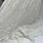 Zimmermann Off-White Women's Embroidered Eyelet Silk Romper w/Spaghetti Straps-0 Photo 11