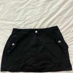 White Fox Boutique  Black When You Move Cargo Mini Skirt Photo 1